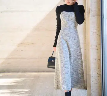 LILLIAN CARAT 트위드 원피스