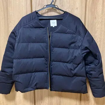 BEAMS HEART 네이비 다운 자켓 M 사이즈