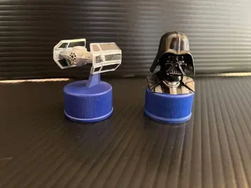다스 베이더 타이 파이터 스타 워즈 병뚜껑 2개 세트