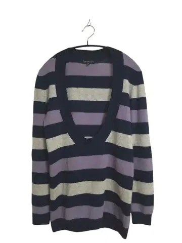 theory 보더 캐시미어 100% 니트 2 M