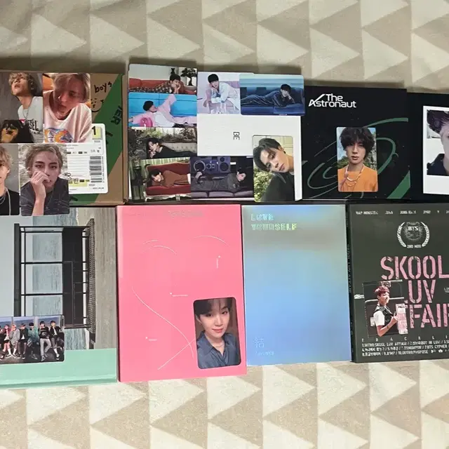 방탄소년단 개봉앨범 일괄판매