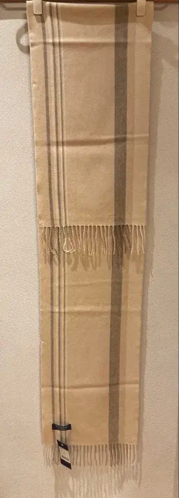 캐시미어 100% 머플러 몽골산 베이지