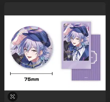 니지산지 호시미치 쇼 생일 굿즈 캔뱃지 & 폴라로이드 세트