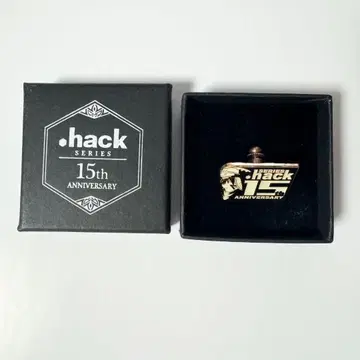 .hack 시리즈 15주년 기념 로고 핀즈 카이토 핀 배지