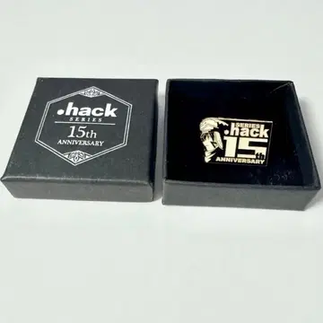 .hack 시리즈 15주년 기념 로고 핀즈 카이토 핀 배지