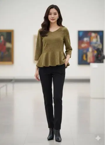 BARNEYS NEWYORK 페플럼 상의 38