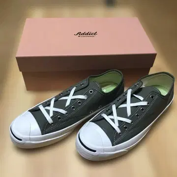 Addict Converse Jack Purcell 카키 한정품