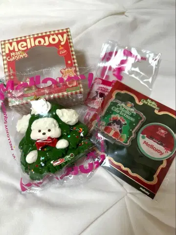 Mellojoy 크리스마스 유키코 퍼피 유키코 아크릴 스탠드 포함