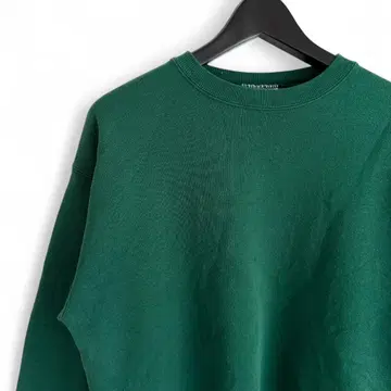 00s 빈티지 Hanes 무지 맨투맨 그린 구제 의류 스테디셀러 J19