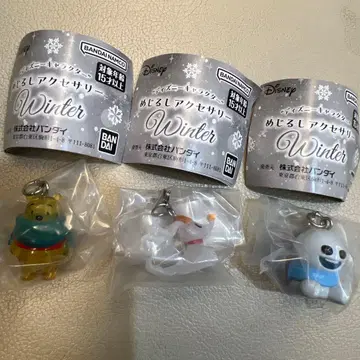 디즈니 메지루시 액세서리 윈터 스노우 기스 제로 푸우