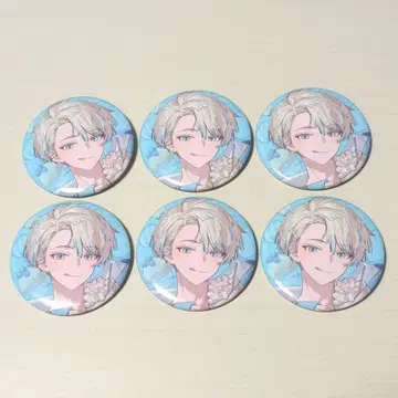 니지산지 히바치 마나 Sweet Floaties 캔뱃지 2