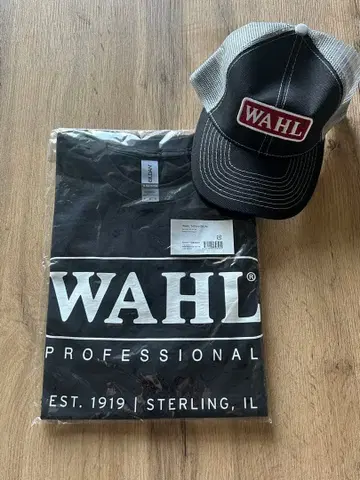 WAHL 티셔츠 M 사이즈 캡 세트