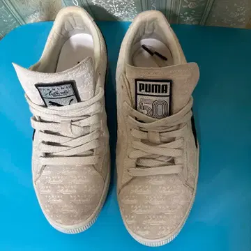 PUMA 50 스니커즈 화이트/블랙