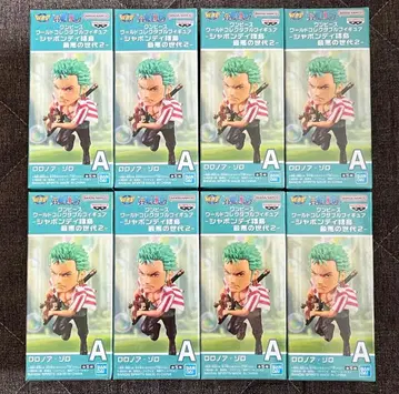 8개 세트 월드 컬렉터블 피규어 원피스 최악의 세대 2 조로