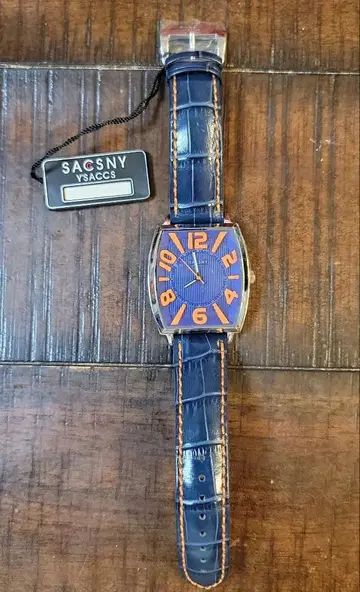 새상품 SACSNY Y'SACCS 삭스니 이삭 스퀘어 워치 손목시계
