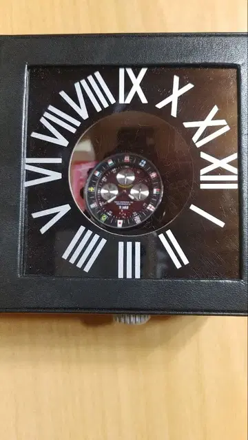 MUSK 크로노그래프 시계 블랙