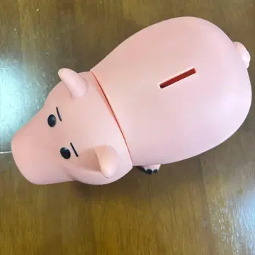 돼지 모양 플라스틱 저금통 토이스토리 햄