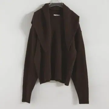 [ 새상품 정품 ] anuke Layered Scarf Knit 브라운