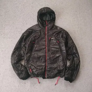 MILLET 플리마켓 자켓 M 블랙 테크 계열 드로 코드