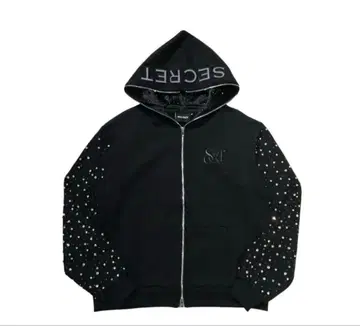 블랙 후드티 SECRET 셋업