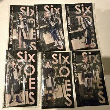 Six TONES fest 아크릴 스탠드 세트