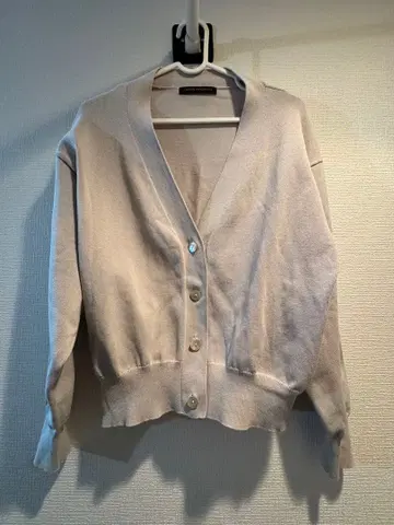 URBAN RESEARCH 긴팔 가디건 라이트 그레이