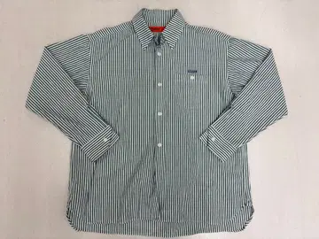 RADIALL 라디얼 워크 셔츠 스트라이프 긴팔 일본제