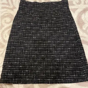 프로포션 바디 드레싱 트위드 스커트 블랙 XS