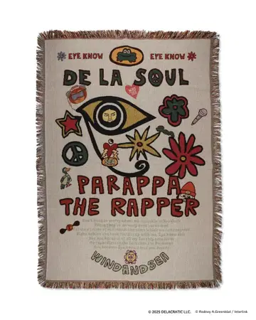 PARAPPA x DE LA SOUL x WDS BLANKET