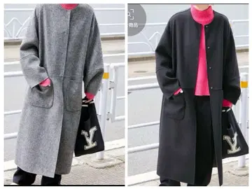 인기 상품 베이 s 재고 s120 블렌드 리버서블 코트 M size