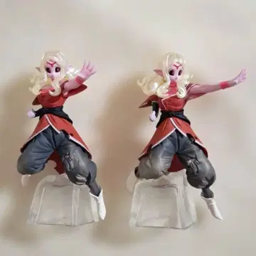 드래곤볼 초 vs드래곤볼14 시계의 계왕신 피규어