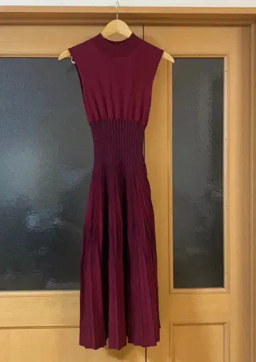 FRAY I.D 프레이 아이디 니트 원피스 플리츠 니트 원피스