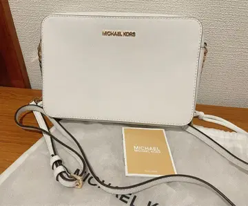 마이클코어스 숄더백 화이트