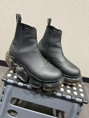 grounds 사이드 고어 부츠 천연 가죽 27cm