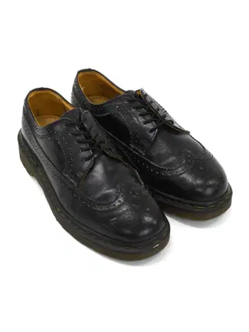 잉글랜드제 dr martens wing chip used black