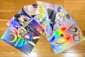 세일러문 카페 클리어 파일 6장 세트