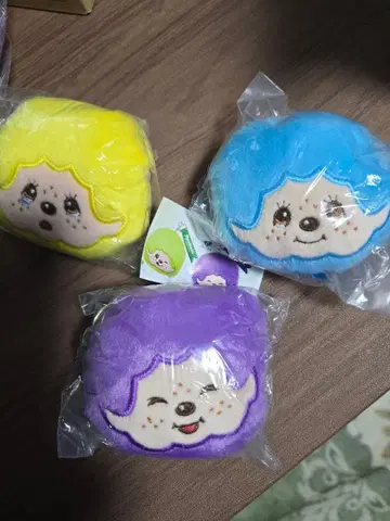 몽치치 페이스 봉제 인형 3색