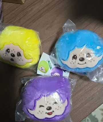 몽치치 페이스 봉제 인형 3색