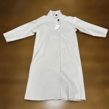 GRL 라이트 그레이 롱 코트