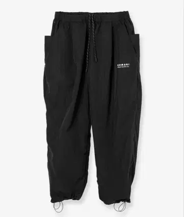 SUMARI NYLON WIDE TAPERED EASY PANTSLOGO