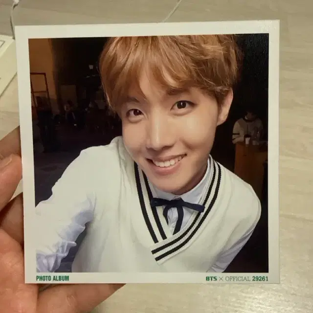 3기 머스터 제이홉 포토앨범 포토카드