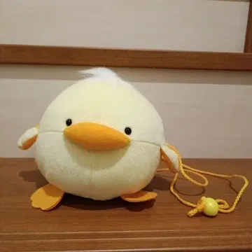 마더구스 삐요짱 병아리형 봉제 인형 미니백