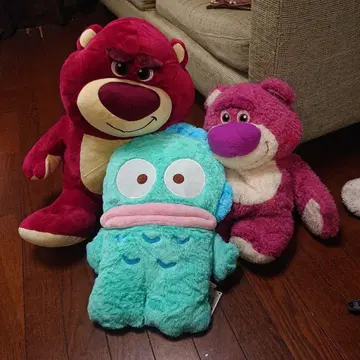 봉제 인형 3종 세트