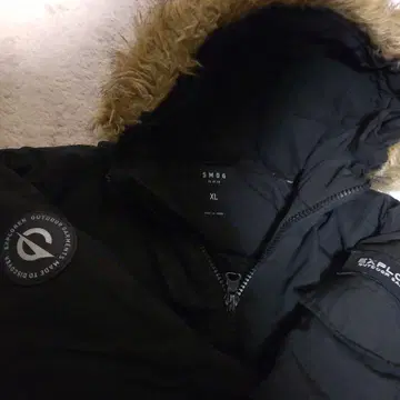 SMOG 후드 부착 모즈 코트 XL