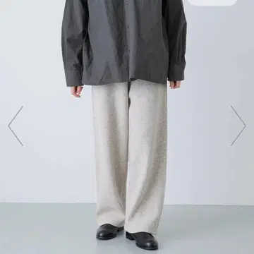 카구레 더블 페이스 이지 팬츠 오트밀