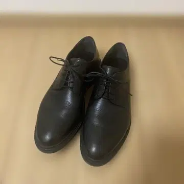 [ 새상품급 ] GU 리얼 가죽 더비 슈즈 블랙 천연 가죽 27cm