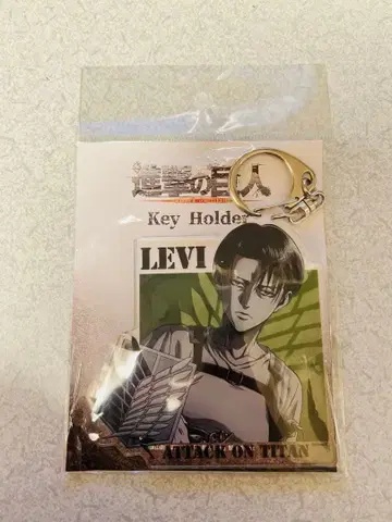 진격의 거인 리바이 아크릴 키링