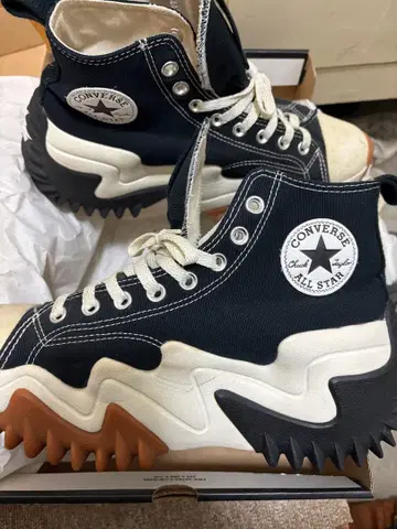 한국 CONVERSE ALL STAR 블랙 스니커즈 27cm