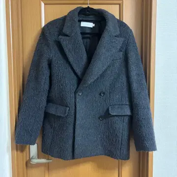 moussy 마우지 오버 블레이저 자켓 코트 아우터 샤기