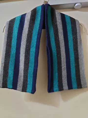 [ 새상품 미사용품 ] 코프레 라피네 야크 멀티 컬러 니트 머플러